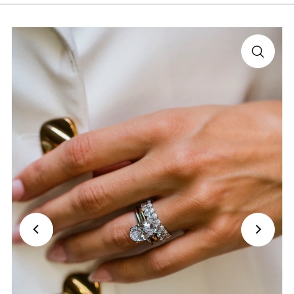 Everly Rings Milly Size 8 - Picture 2 of 6